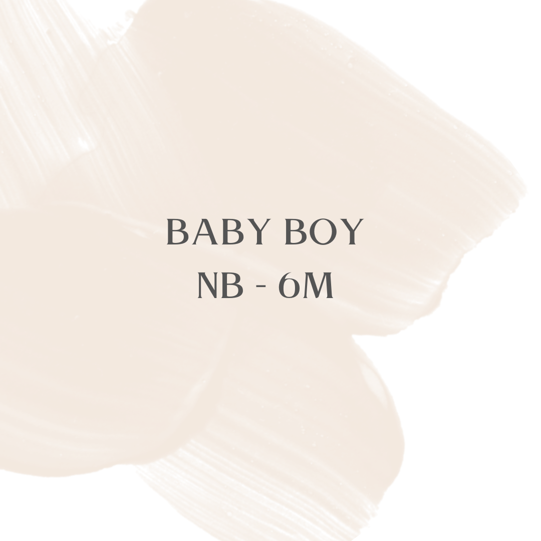 Baby Boy 0-6 Months