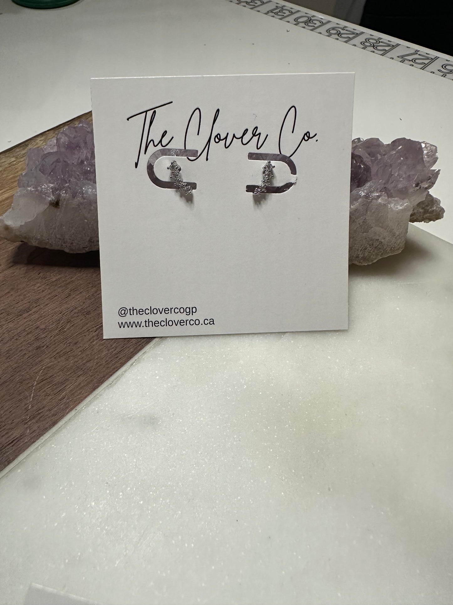 Crystal Crawler Earrings