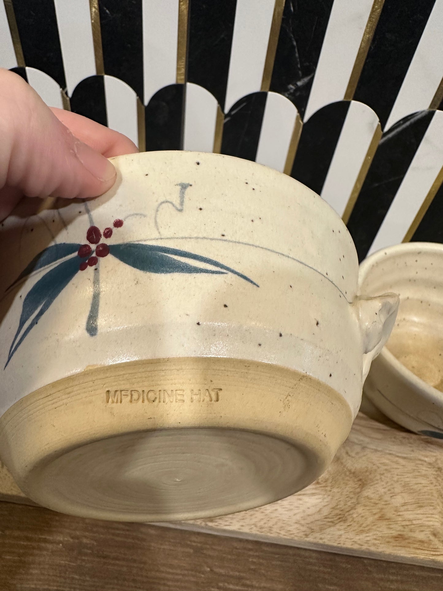Set of 2 Pottery Bowls