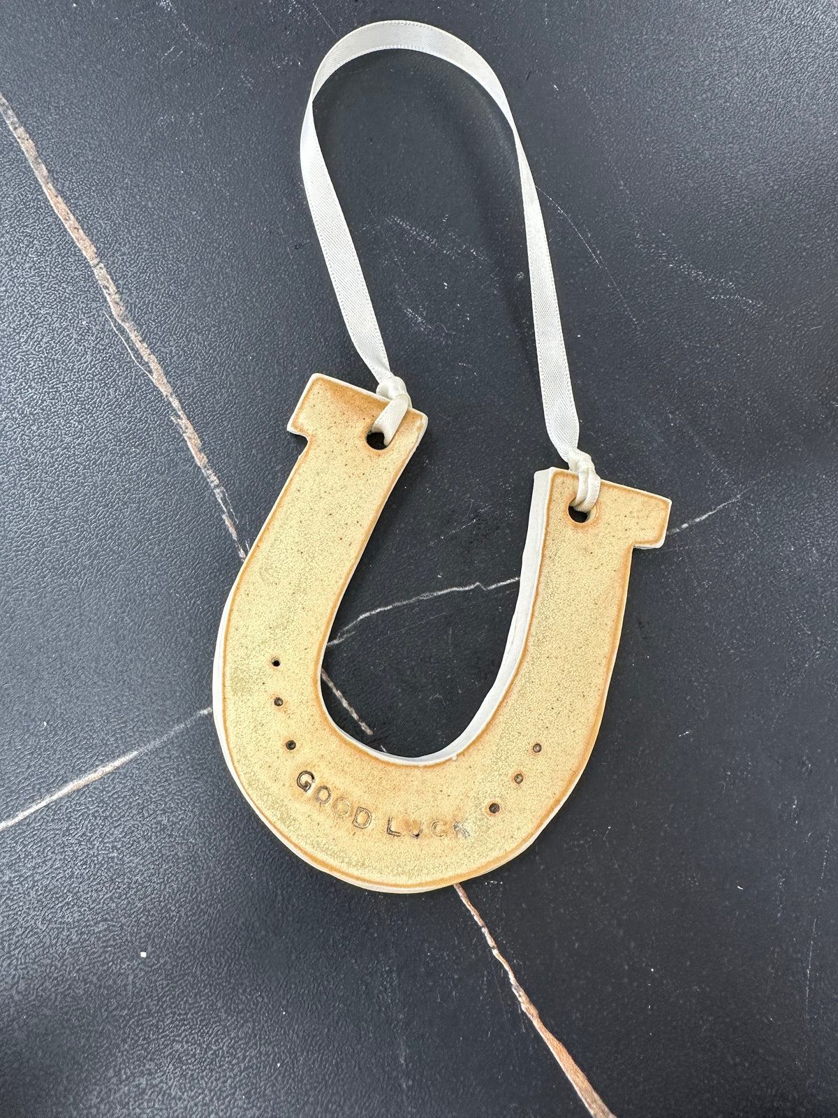 Tulie Pottery Horseshoe - Good Luck