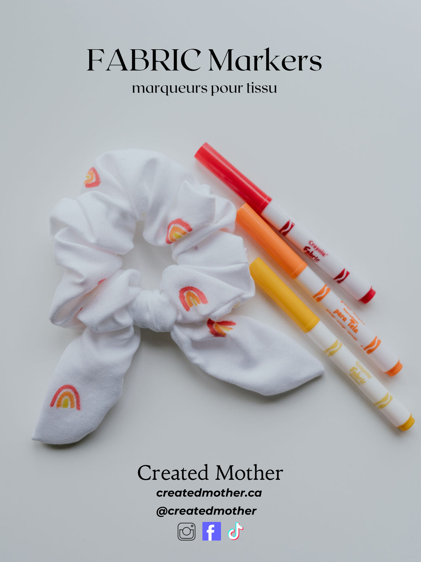 Created Mother - Colour-Me Scrunchie sets: Mini Classic
