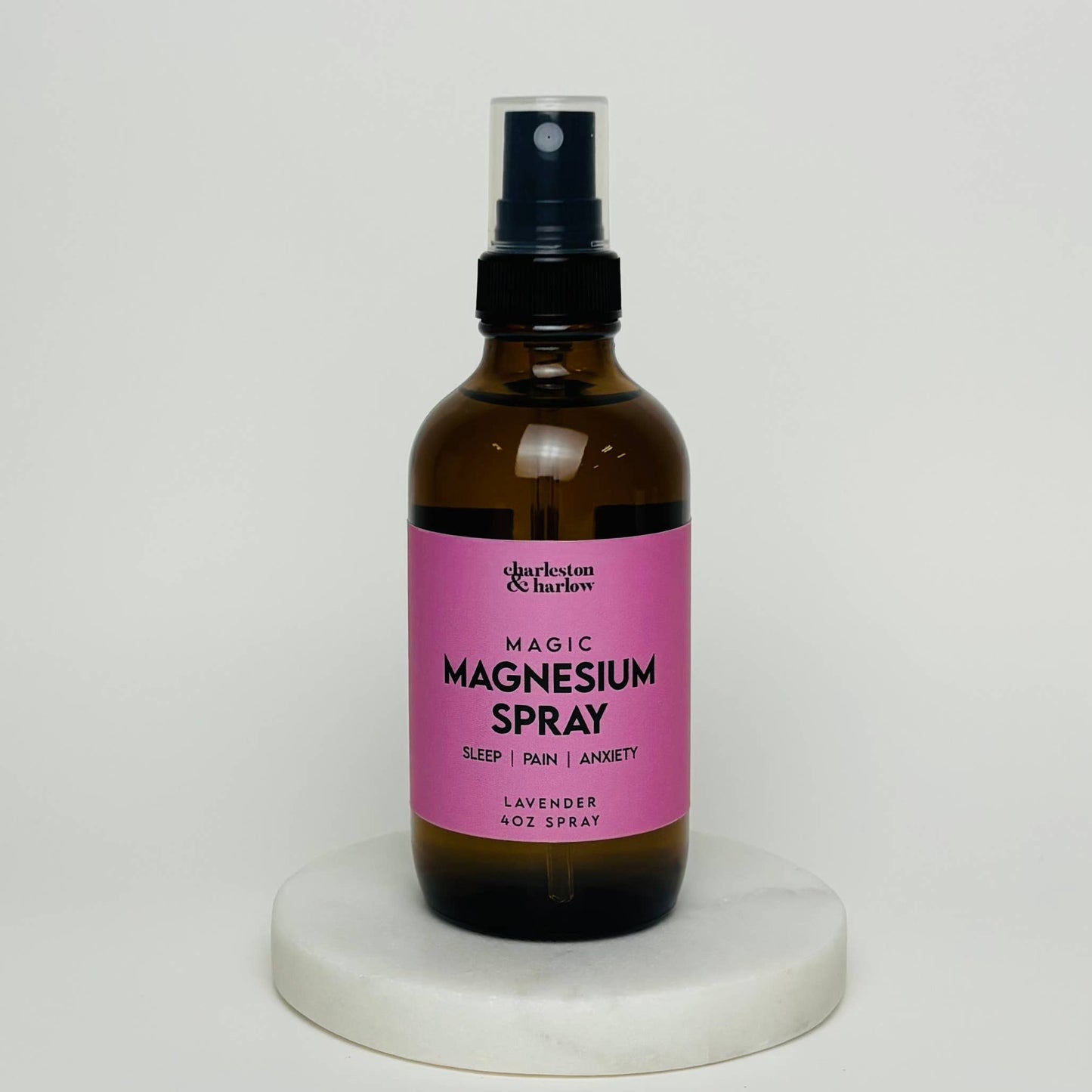 Charleston & Harlow Candle Co. - Lavender MAGIC Magnesium Spray - Sleep, Anxiety, Pain Relief