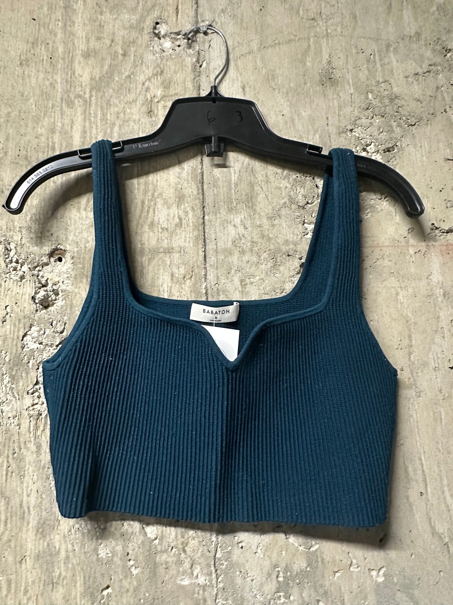 Babaton Knit Notch Tank Sz M