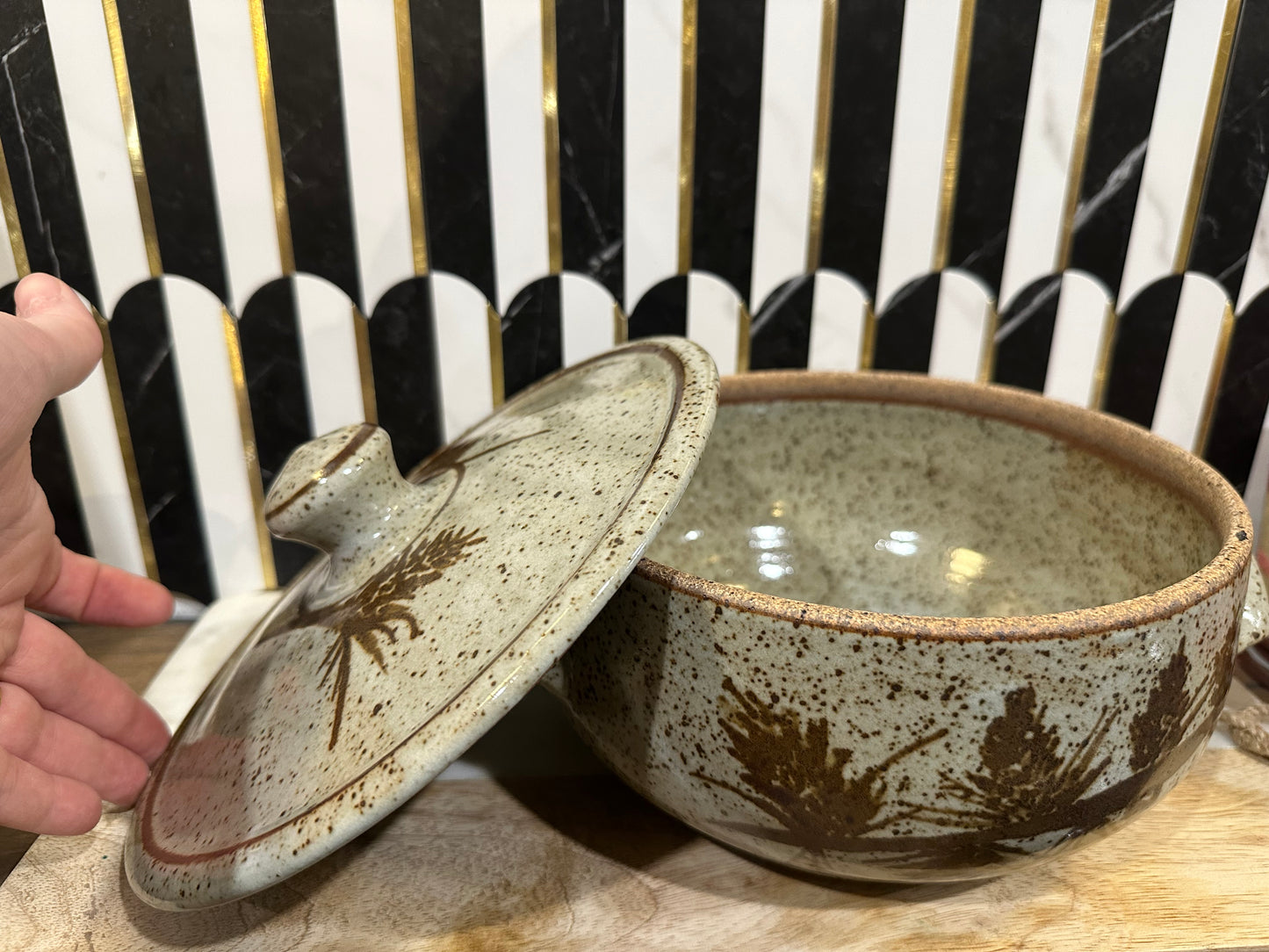 Pottery Casserole Dish