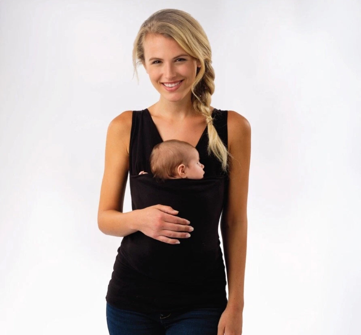 Lalabu Soothe Baby Wearing Tank Sz L