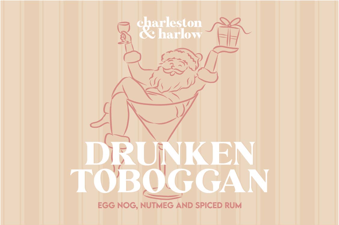 Charleston & Harlow Candle Co. - *HOLIDAY* Drunken Toboggan Soy Wax
