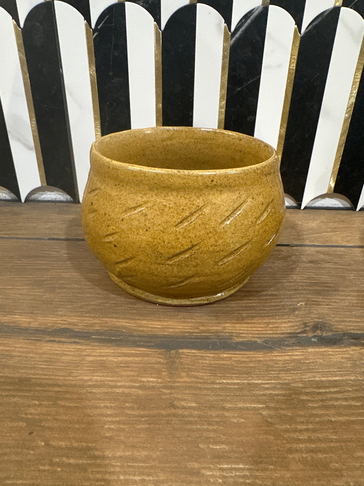 Brown Pottery Bowl