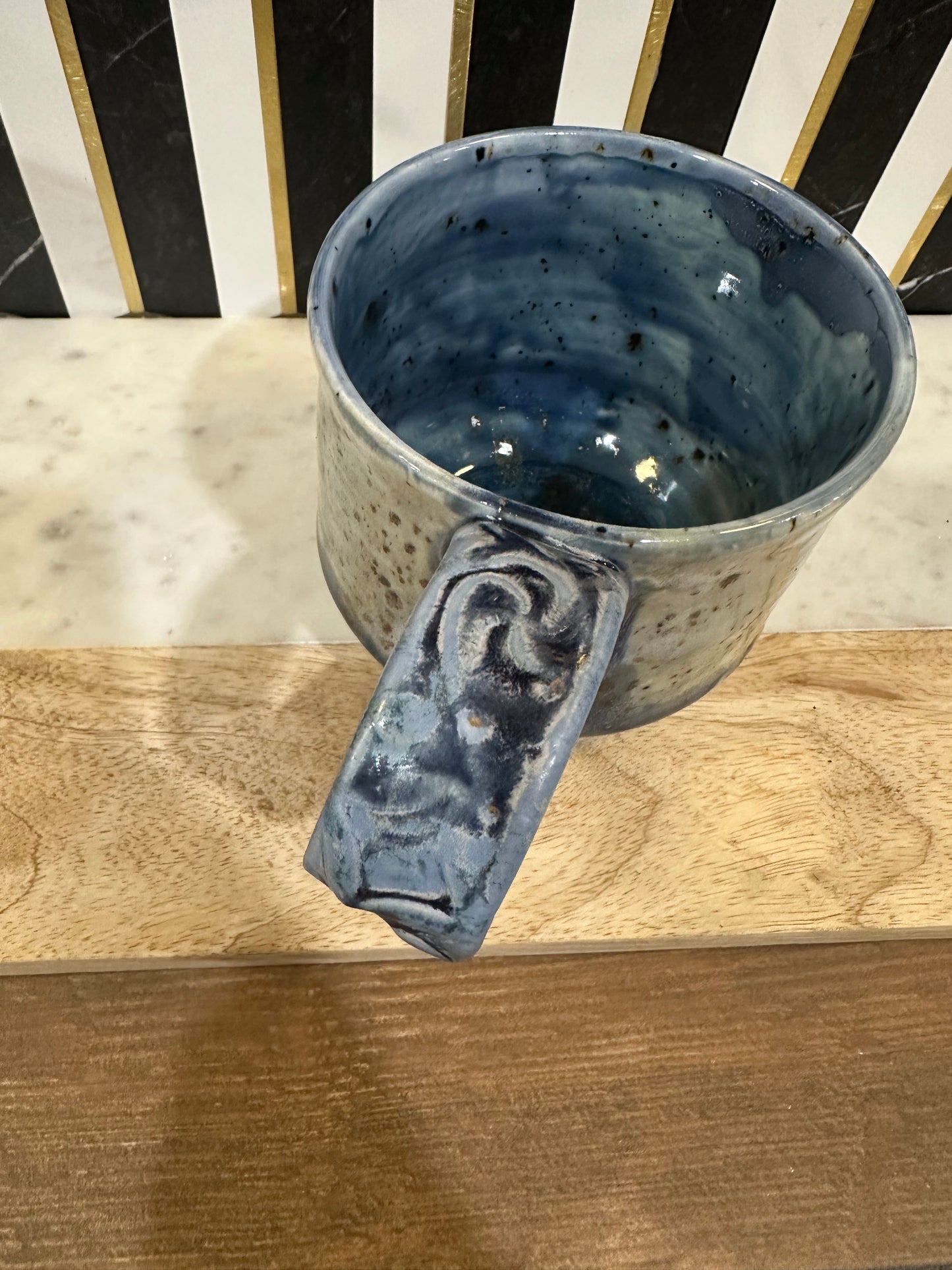 Ceramic Pottery Mug - A