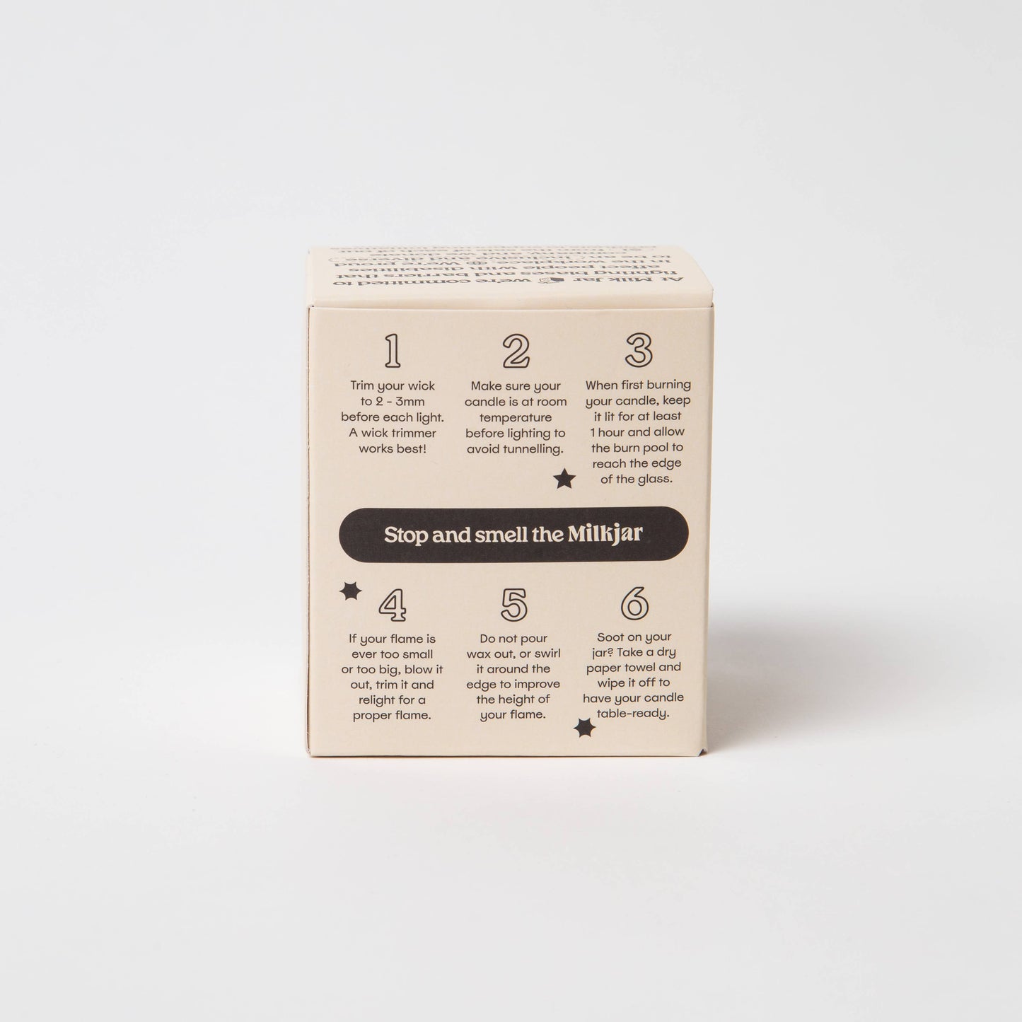 Milk Jar Candle Co. - Sunnyside - Pear & Nectarine Coconut Soy 8 oz Candle