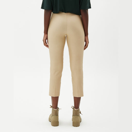 ILTM Lola Waxed Gaucho Pant Stone - Victoria's Attic