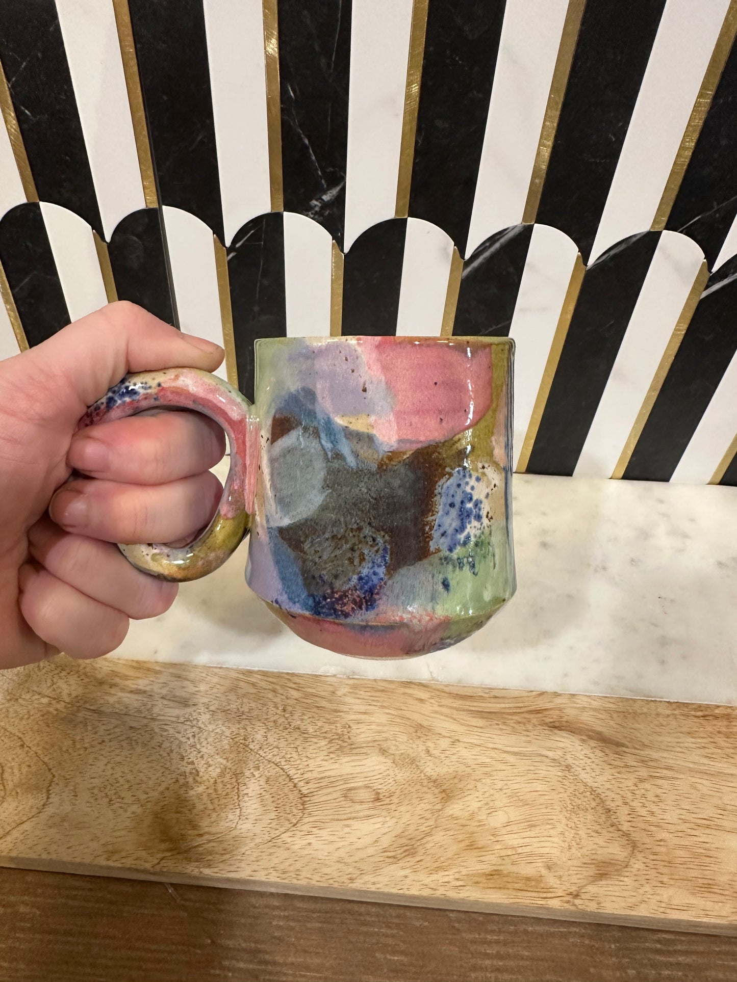 Merc Pottery Mug 8oz (A)