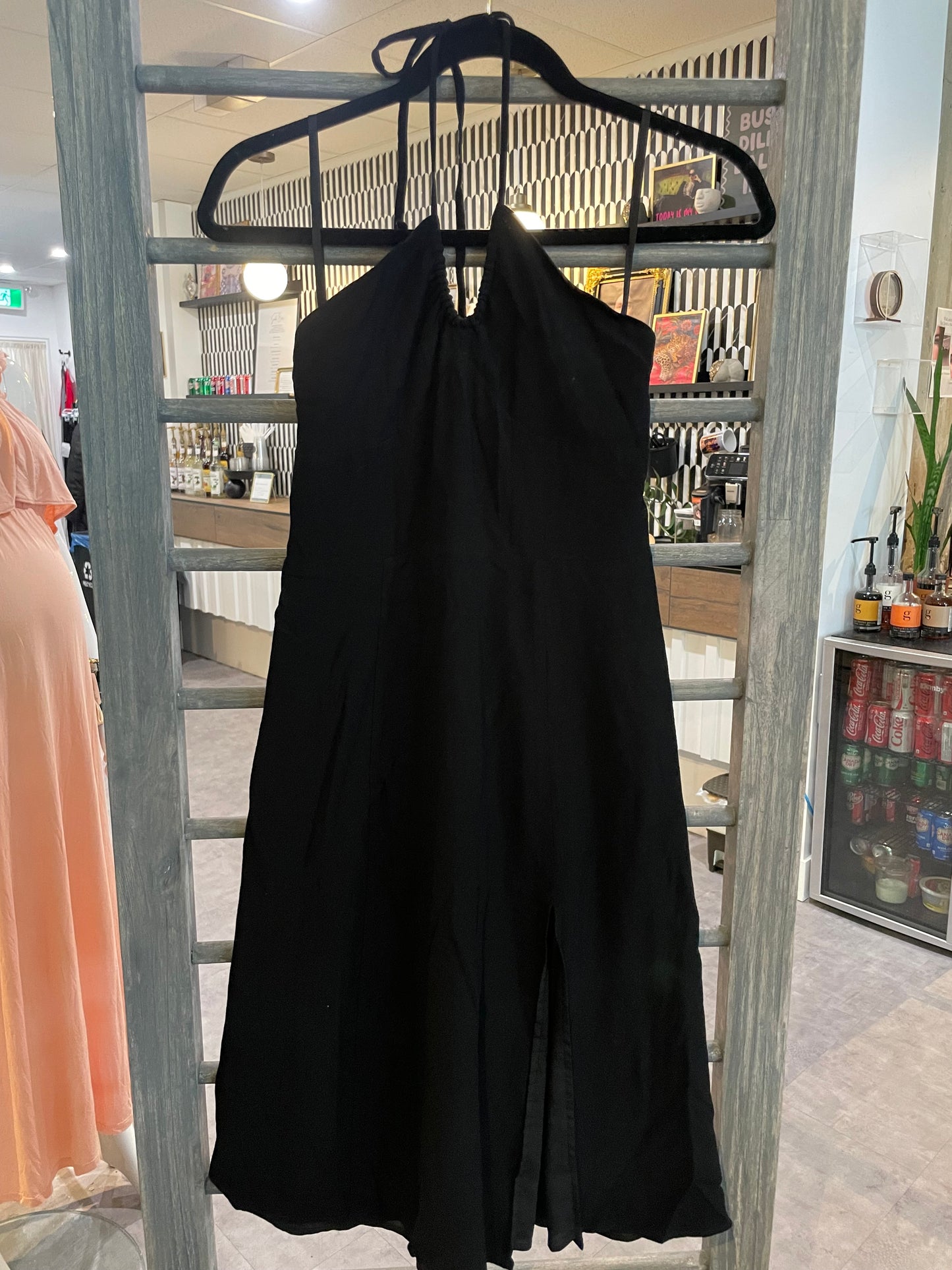 Aritzia Sunday Best Halter Dress Sz S