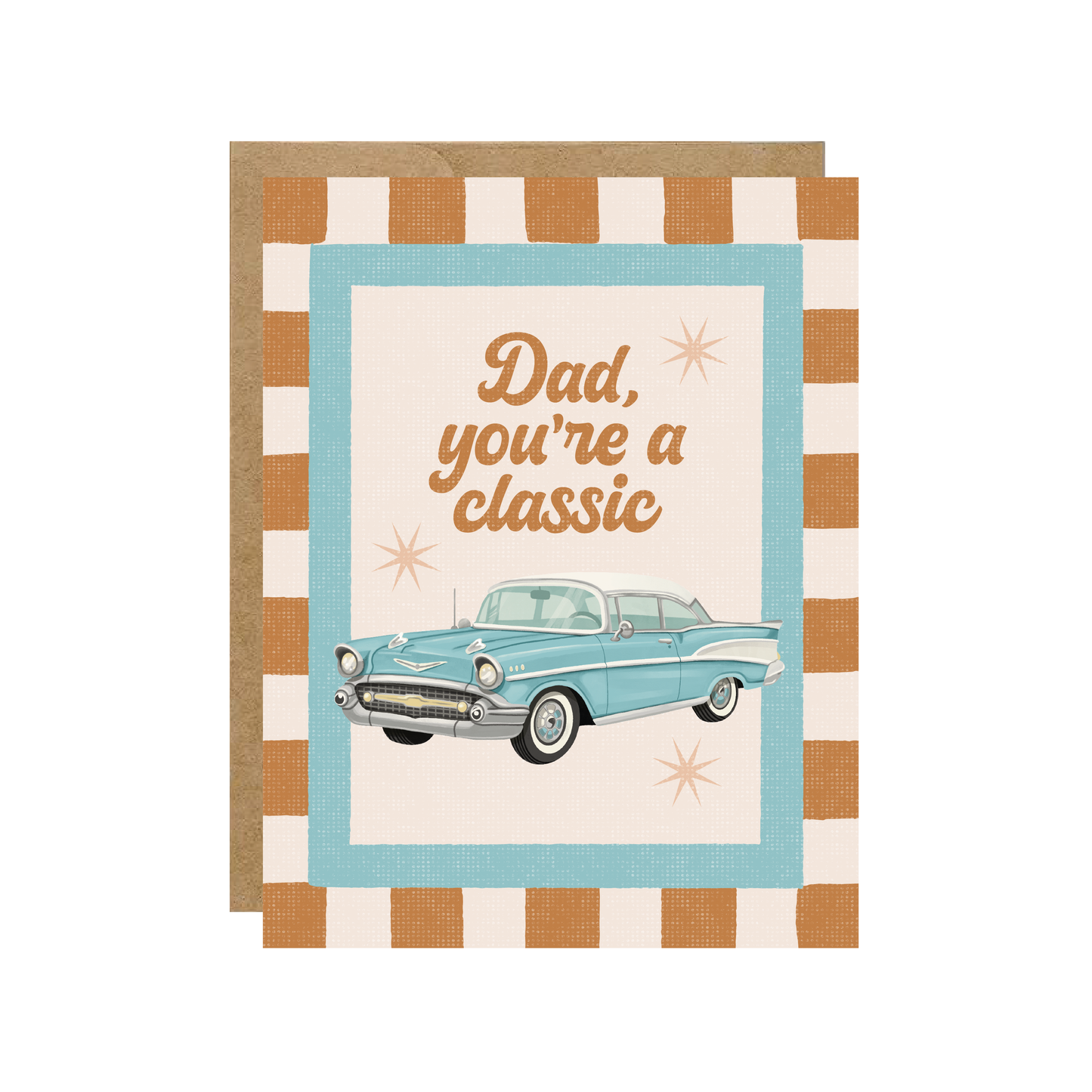 Simple Whimsy - Dad, You're A Classic - Father's Day Car Card