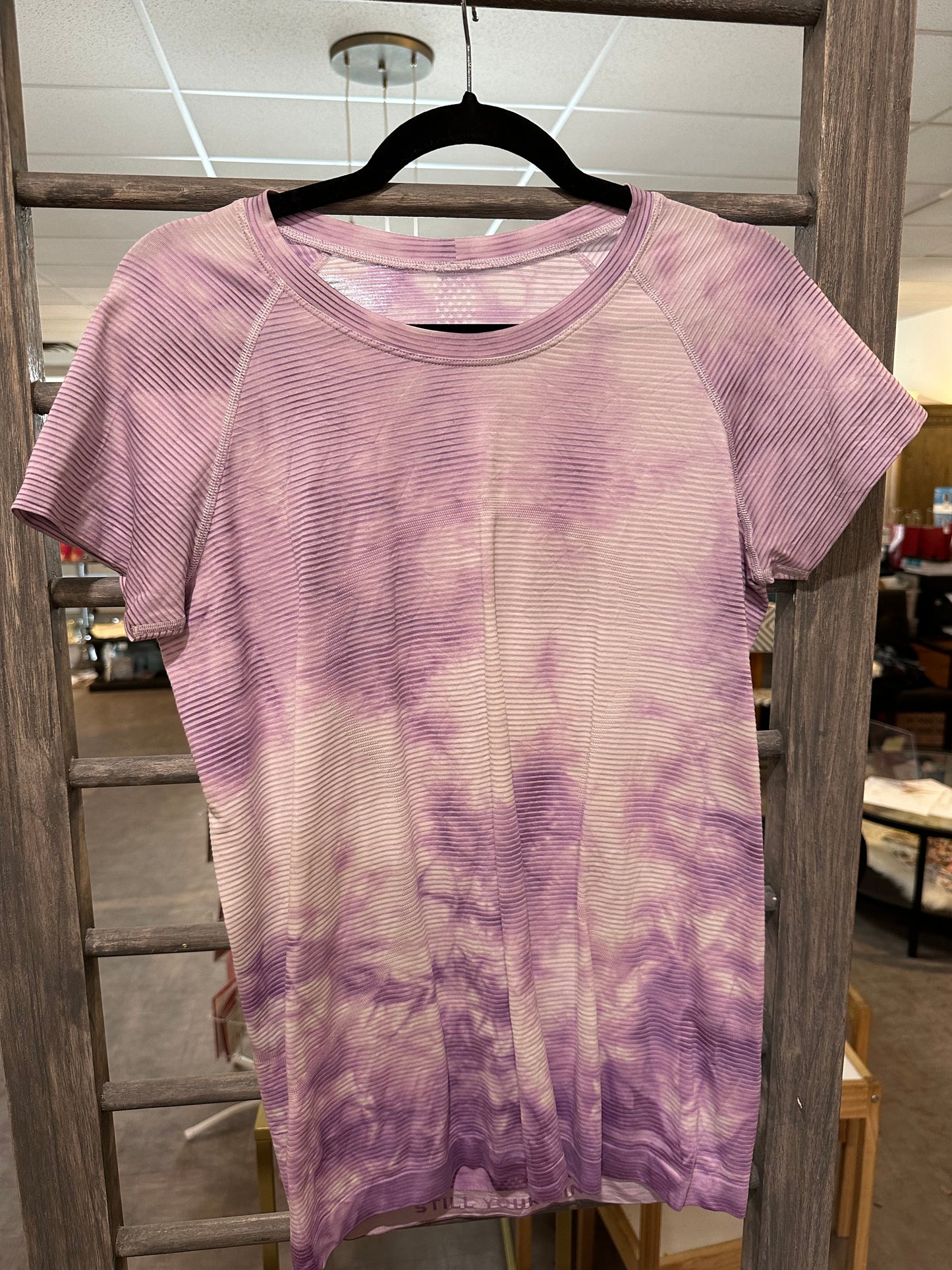 Lululemon Purple Swiftly Tech Short Sleeve Top Sz 12