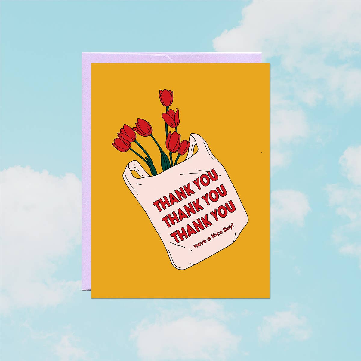 Thank You Flowers | Thank You Card
