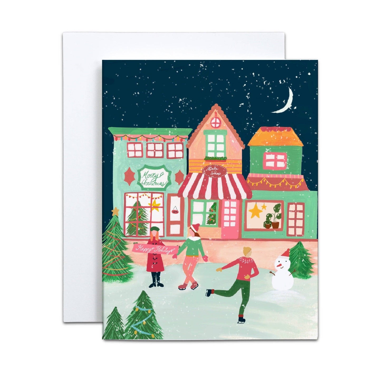 Nabeela Rumi - Holiday scene card