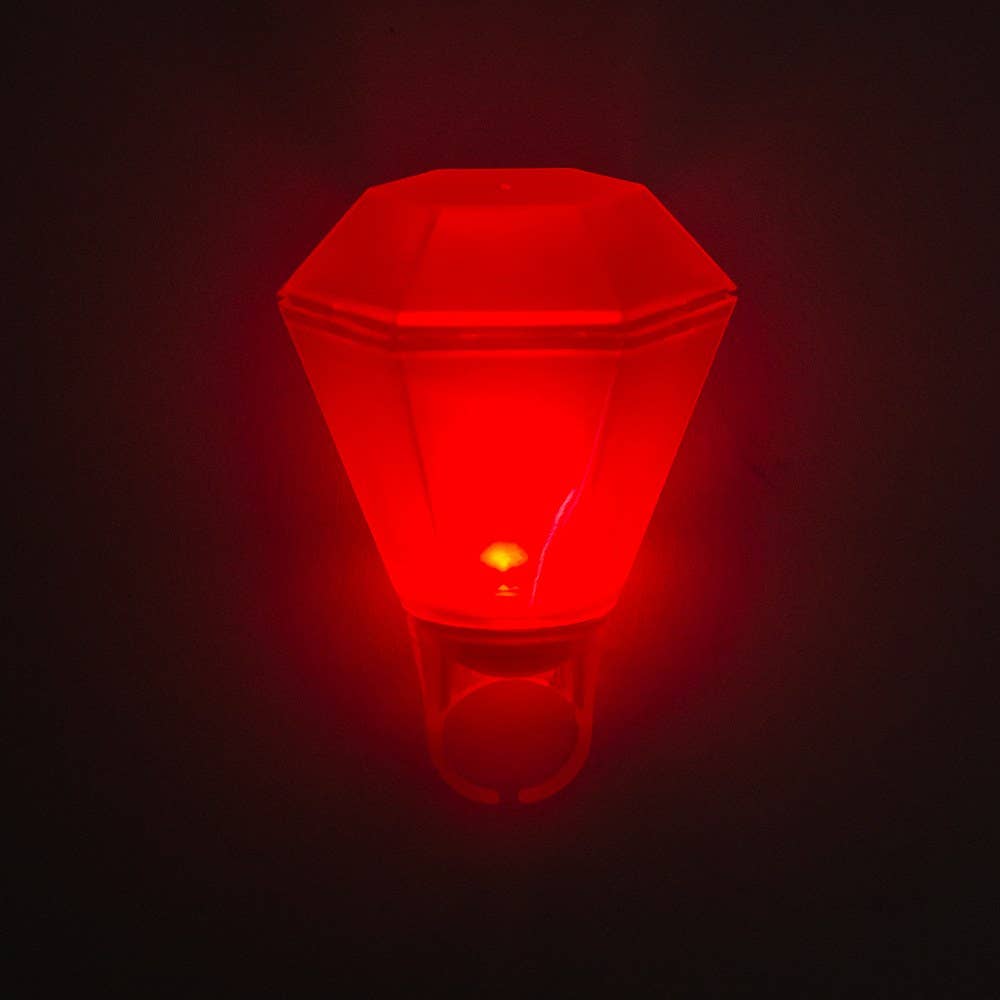 Weddingstar Inc. - Light Up LED Diamond Ring Shot Glass - Pink