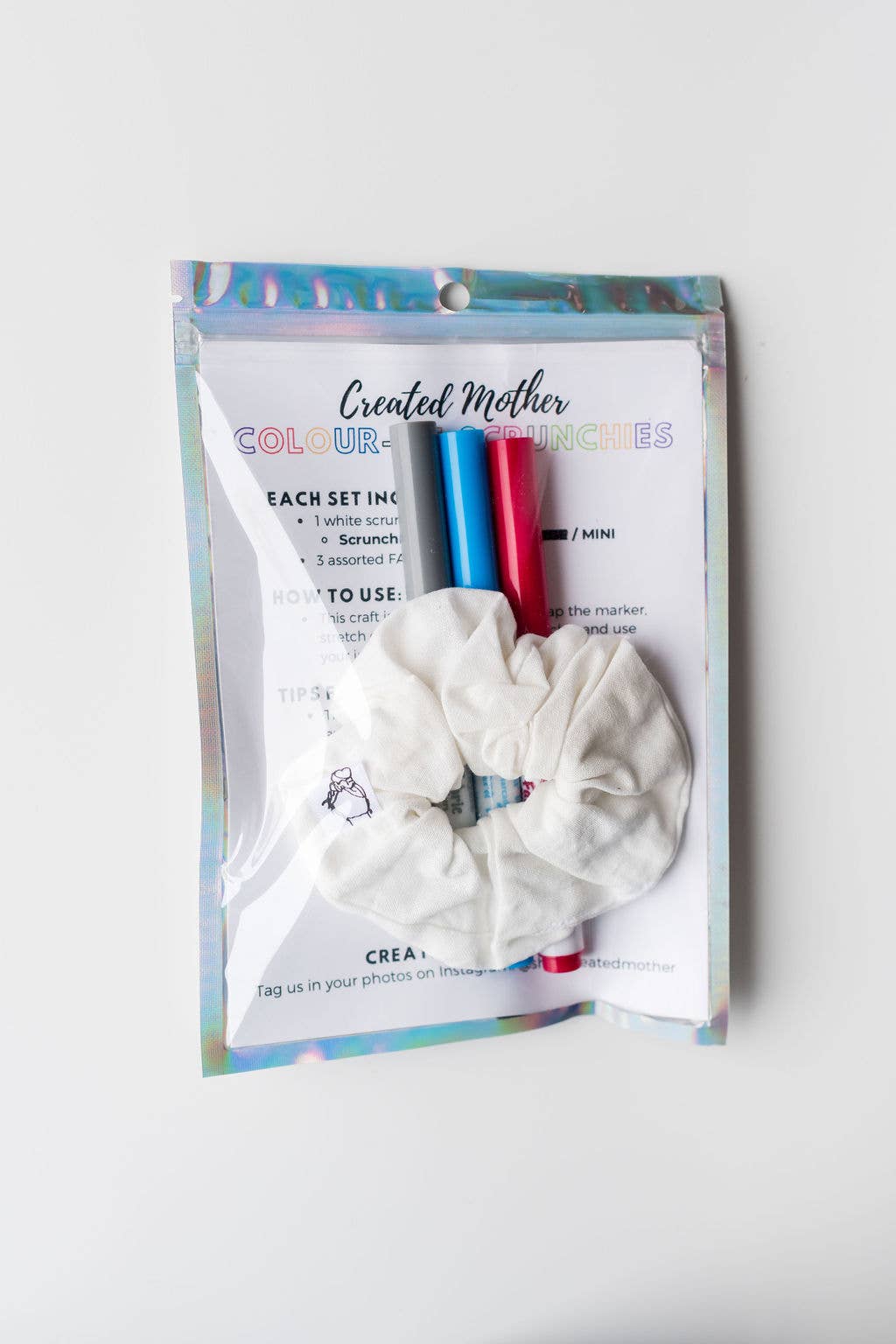Created Mother - Colour-Me Scrunchie sets: Mini Classic