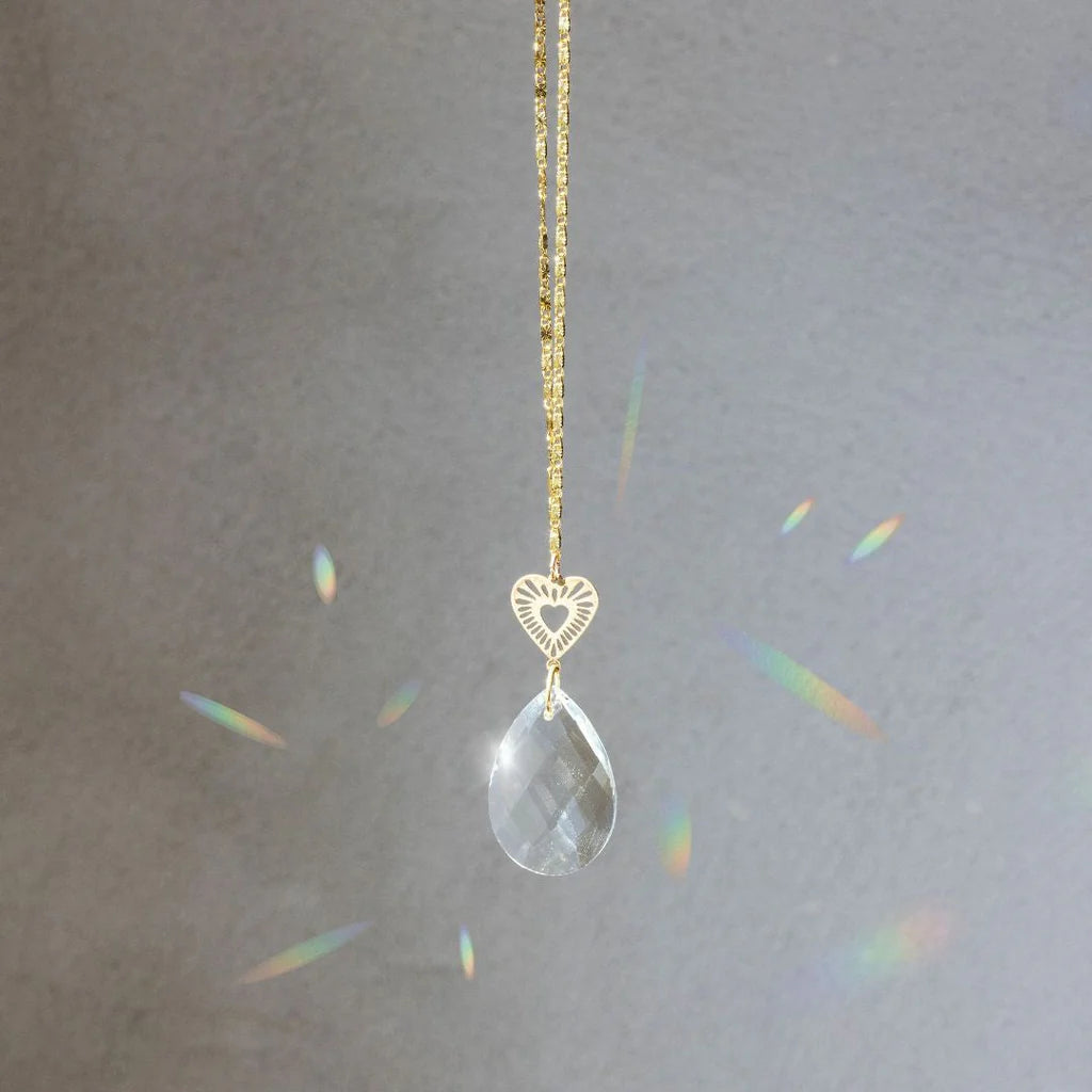 Radiating Heart - Pocket Suncatcher