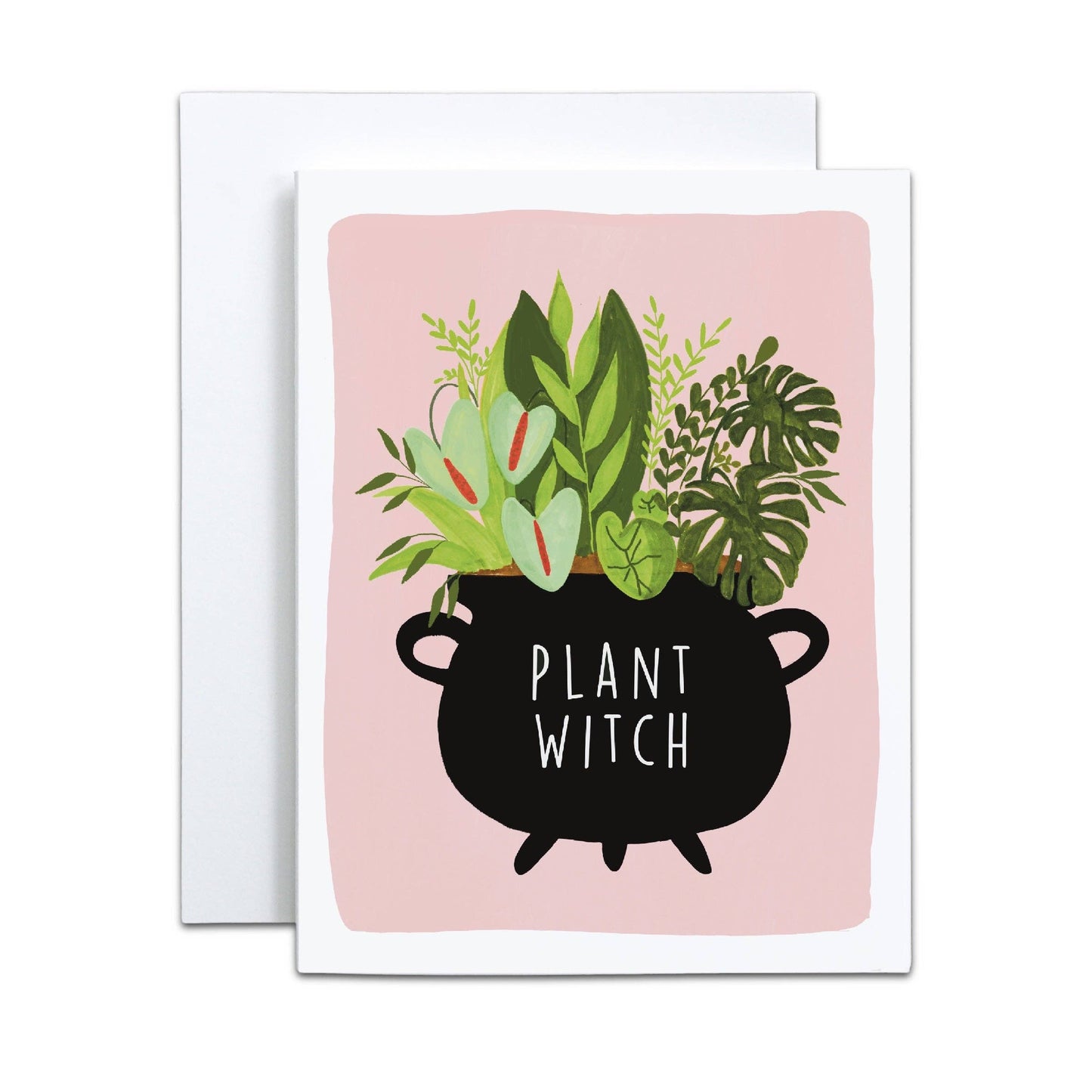 Nabeela Rumi - Plant witch greeting card