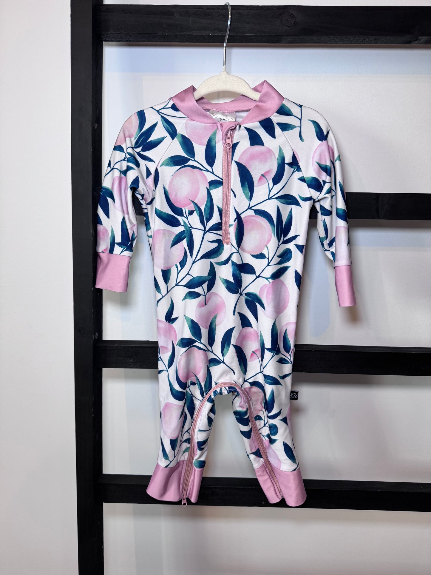 Honeysuckle Swim Rash Guard - 6/12 Month