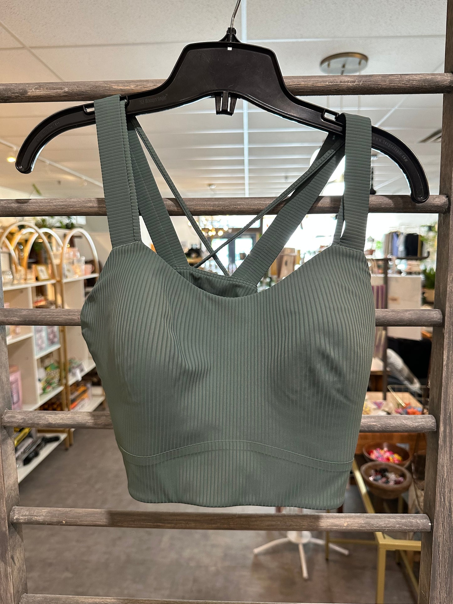Lululemon Like A Cloud Ribbed Bra Sz 8/10