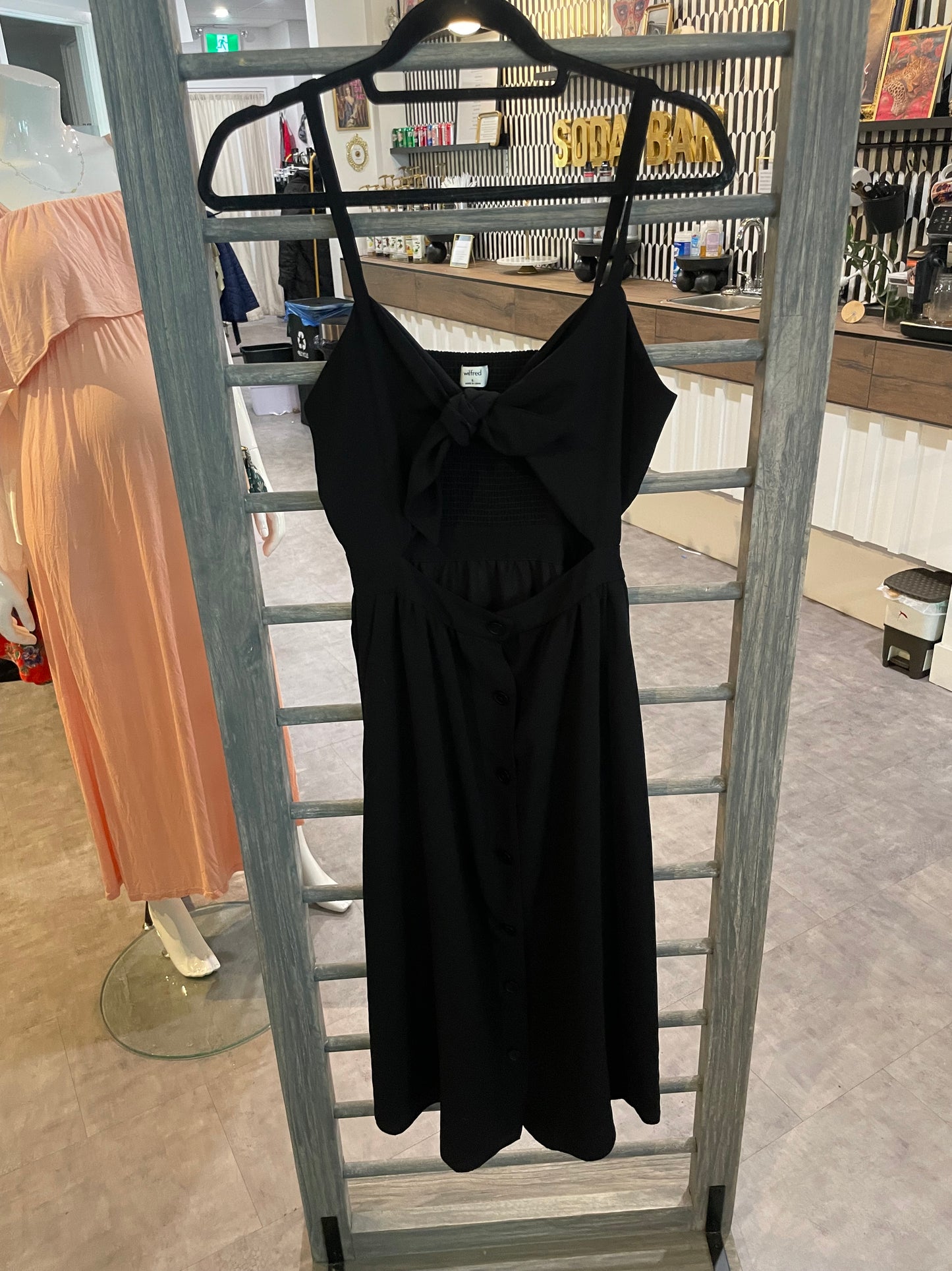 Wilfred Adelia Front Tie Dress Sz S