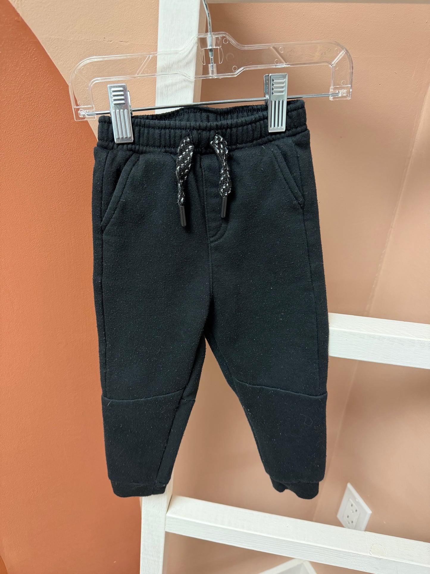 Mid Black Jogger - Size 18 Months