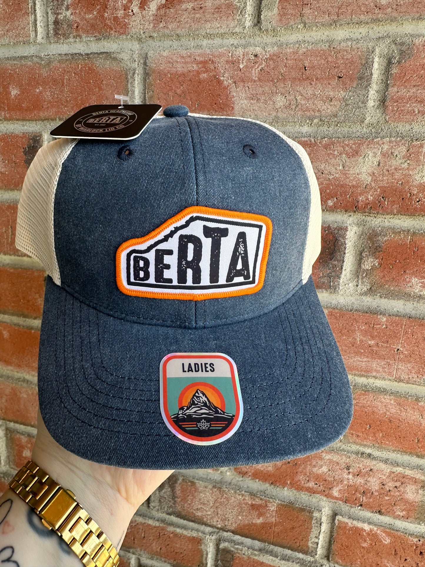 Berta Ladies High Ponytail Hat