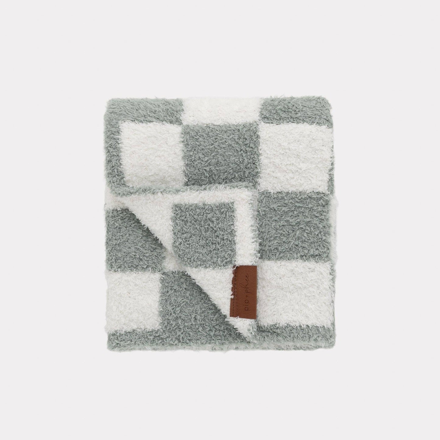 Pip + Phee - Plush Loveys | 15" x 20": Plush - Meadow Check