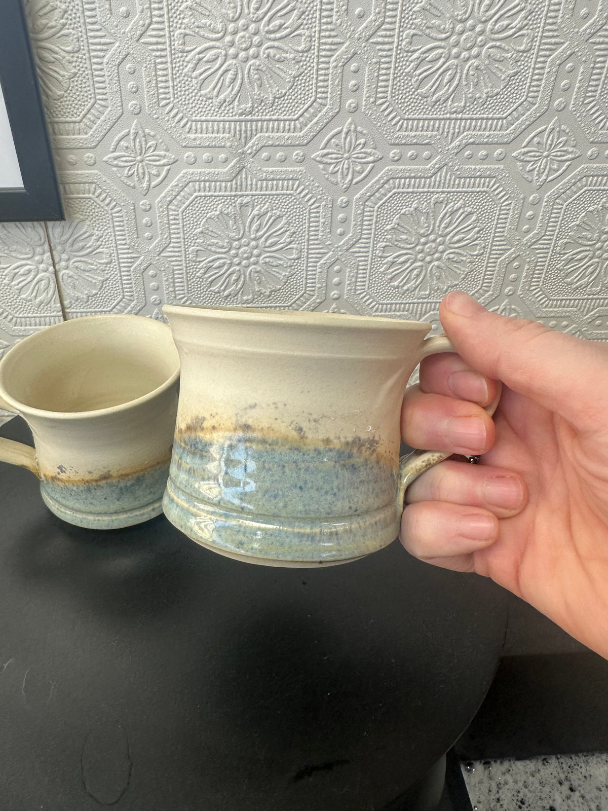 Set of 2 Pottery Mugs