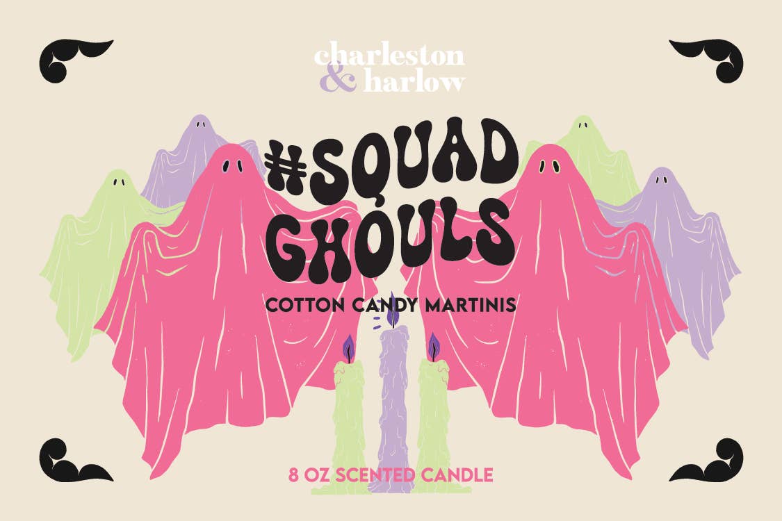 Charleston & Harlow Candle Co. - #SQUADGHOULS
