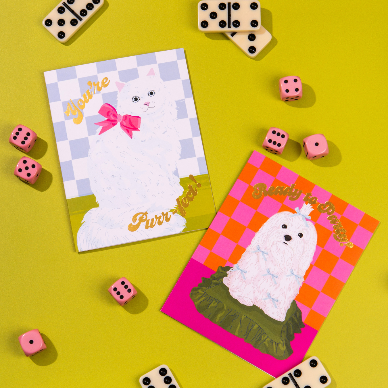 Lucky Goods Paper - You're Purr-fect – Foil Friendship ✿ Love Card