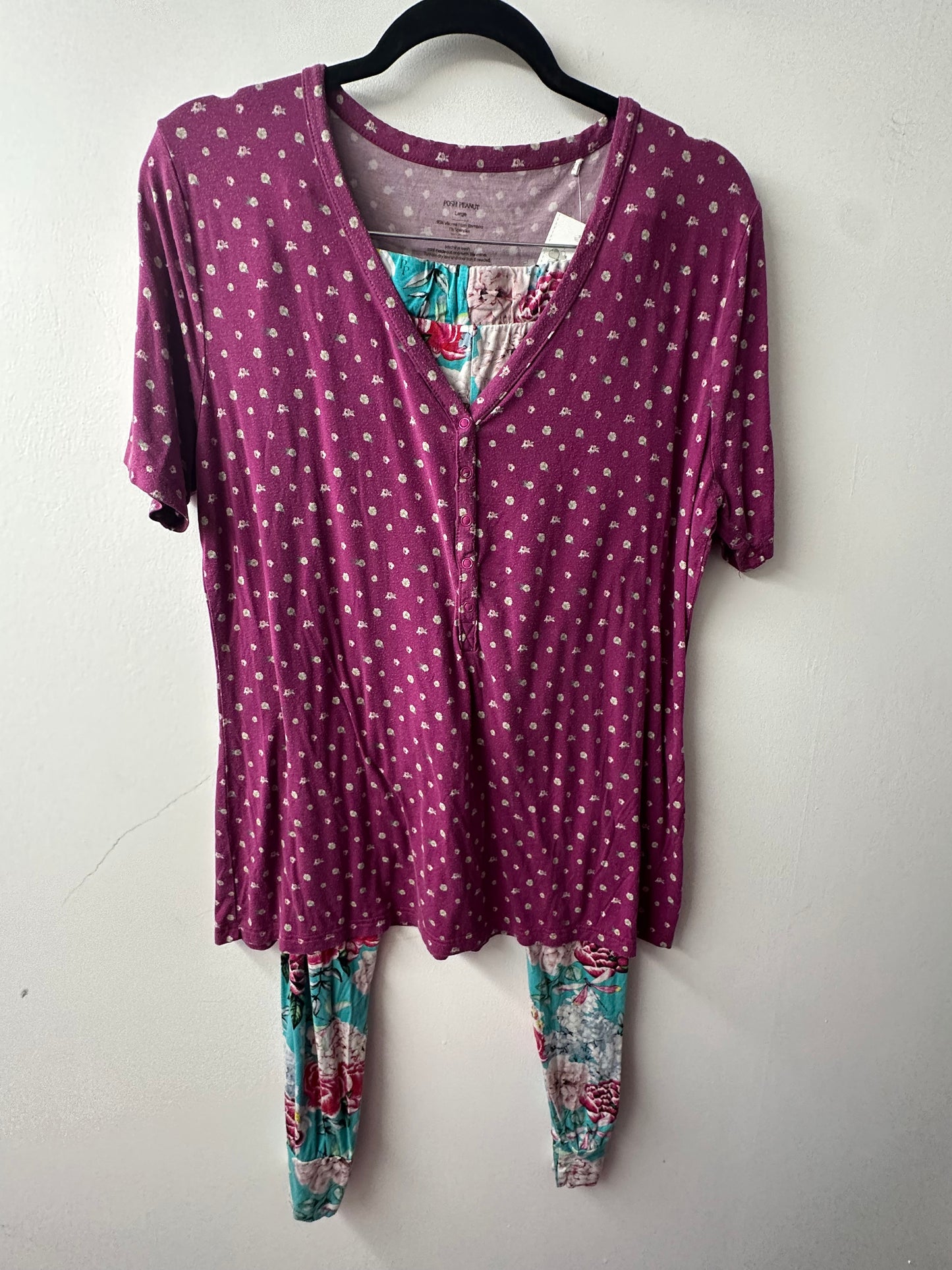 Posh Peanut Eloise Women's S/S Loungewear Size Large