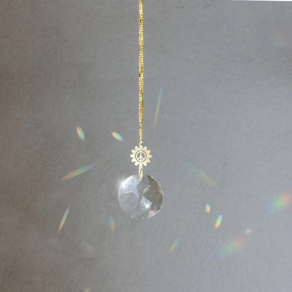 Peace Flower - Pocket Suncatcher