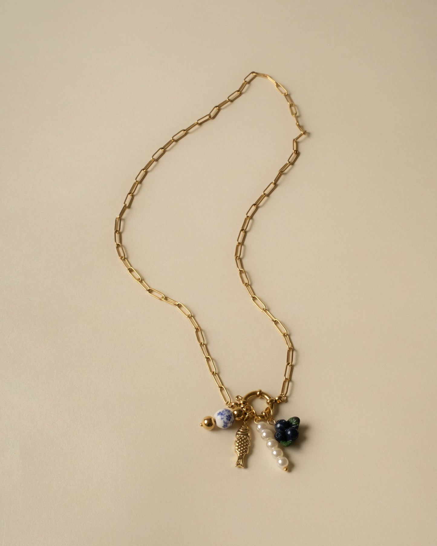 Hunter & Hare - Milla Fish and Friends Charm Necklace