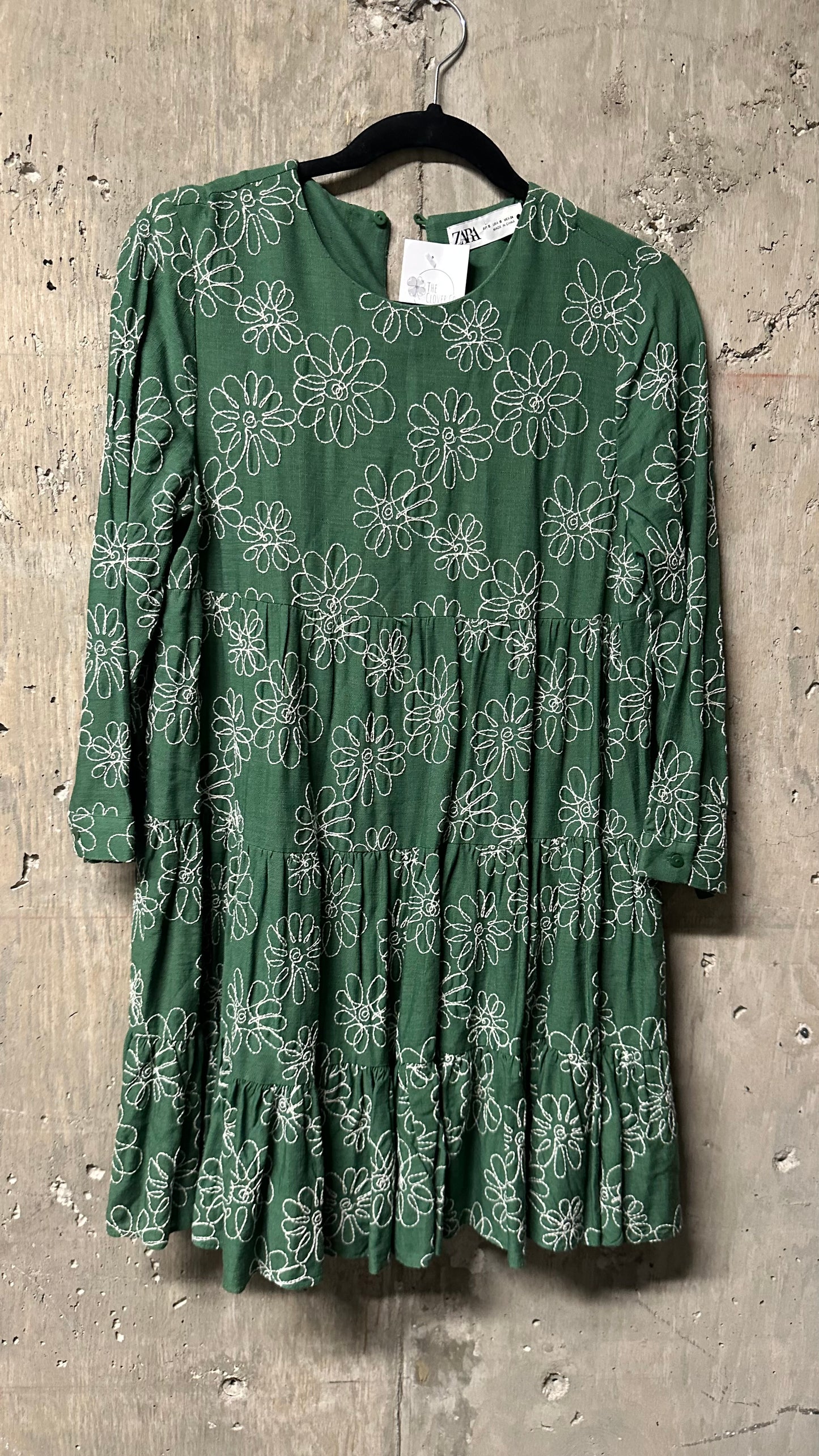 Zara Tiered Dress Sz S