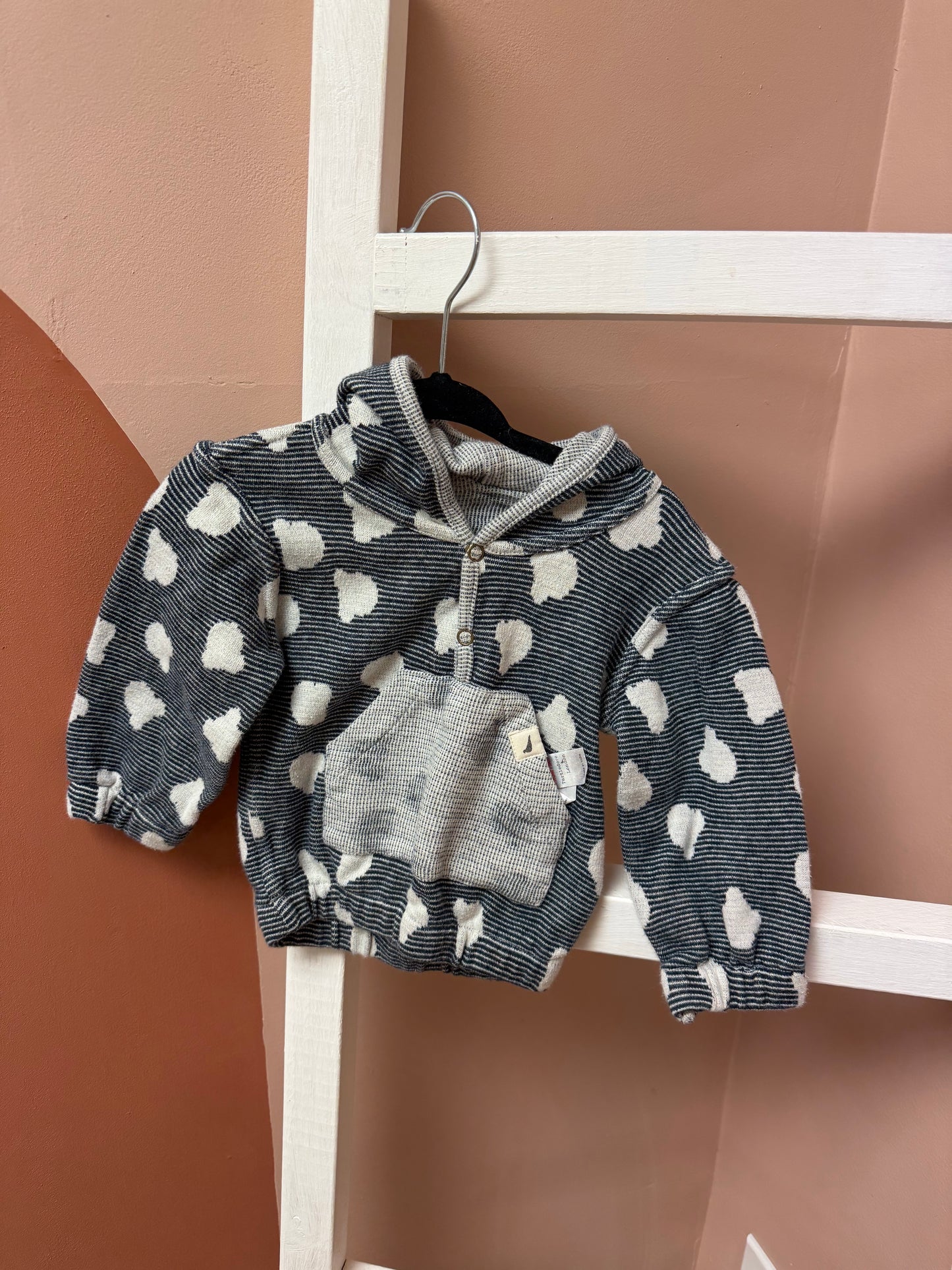 Turtle Dove Sweater - Size 6/12 Months