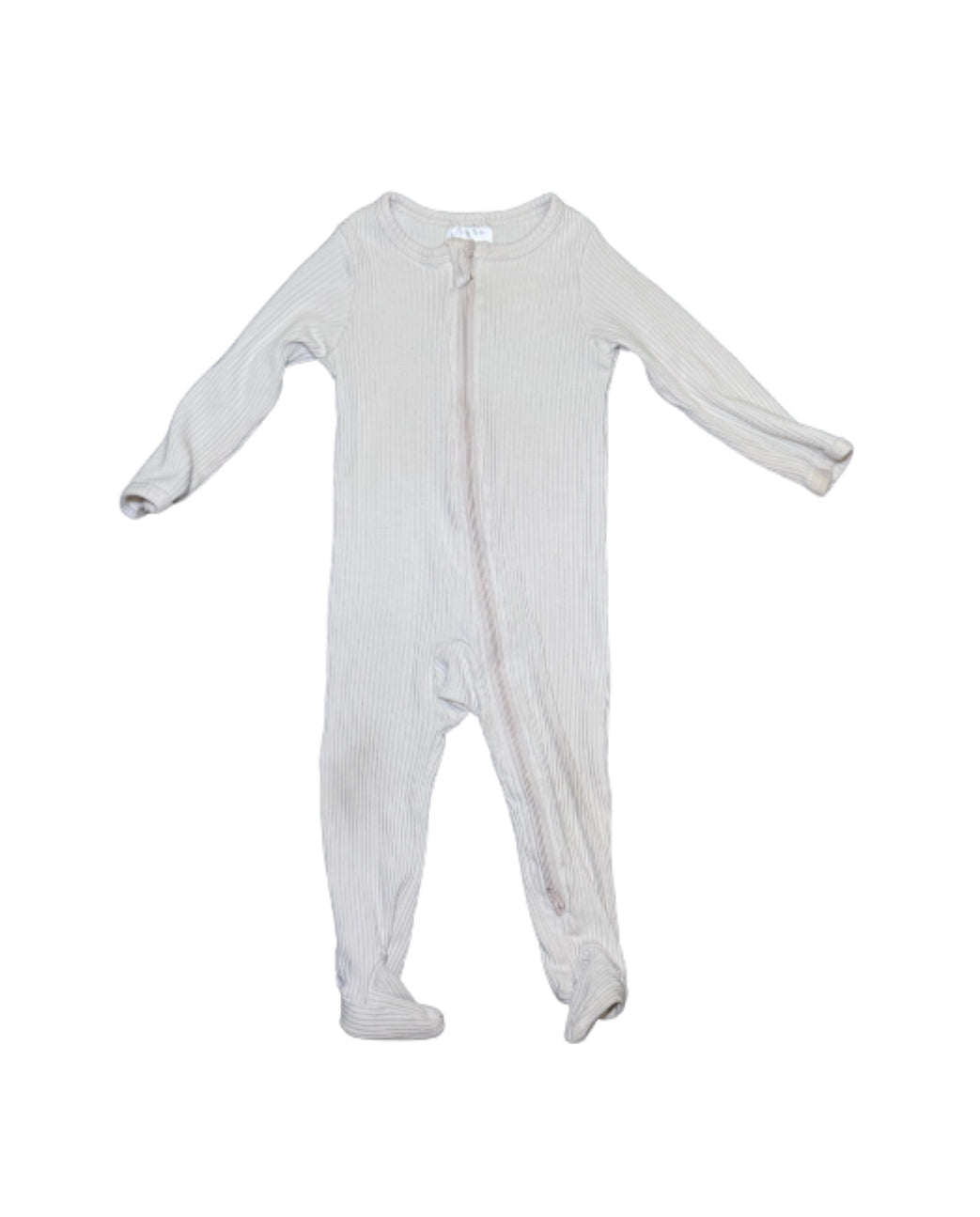 Mebie Baby Ribbed Sleeper - 6/12 Month