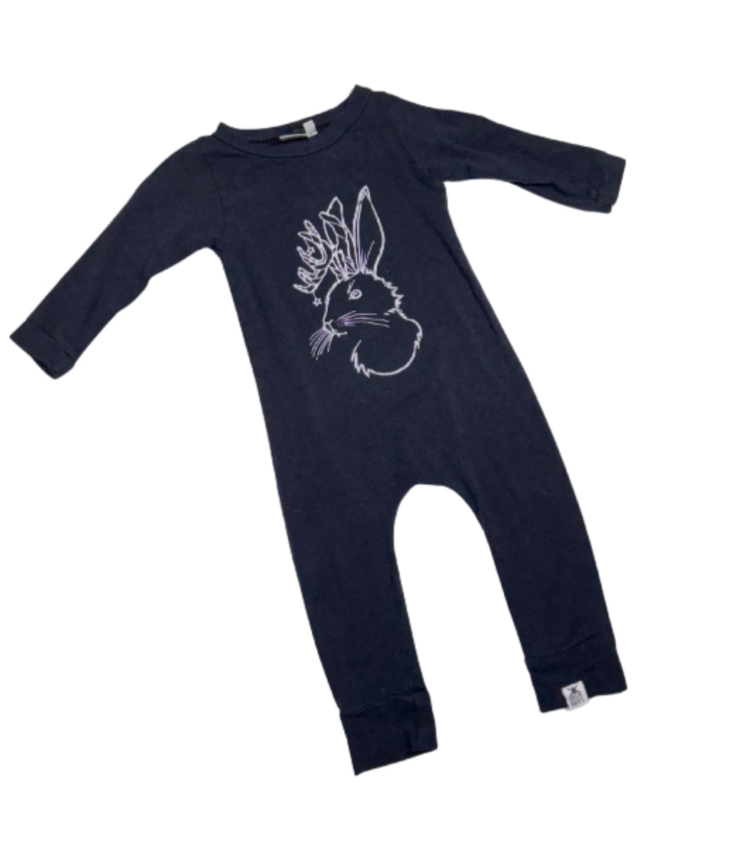 Brok Boys Romper + Hat - 6/12 Months