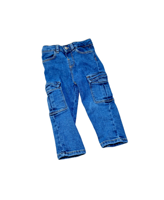 Zara Cargo Jeans - Size 12/18 Month