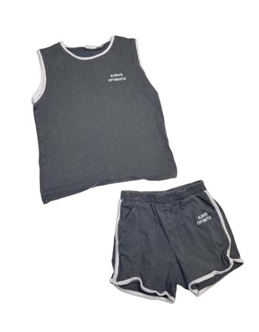 Zara Kids Two Piece Always Optimistic Set - Size 4/5 Years