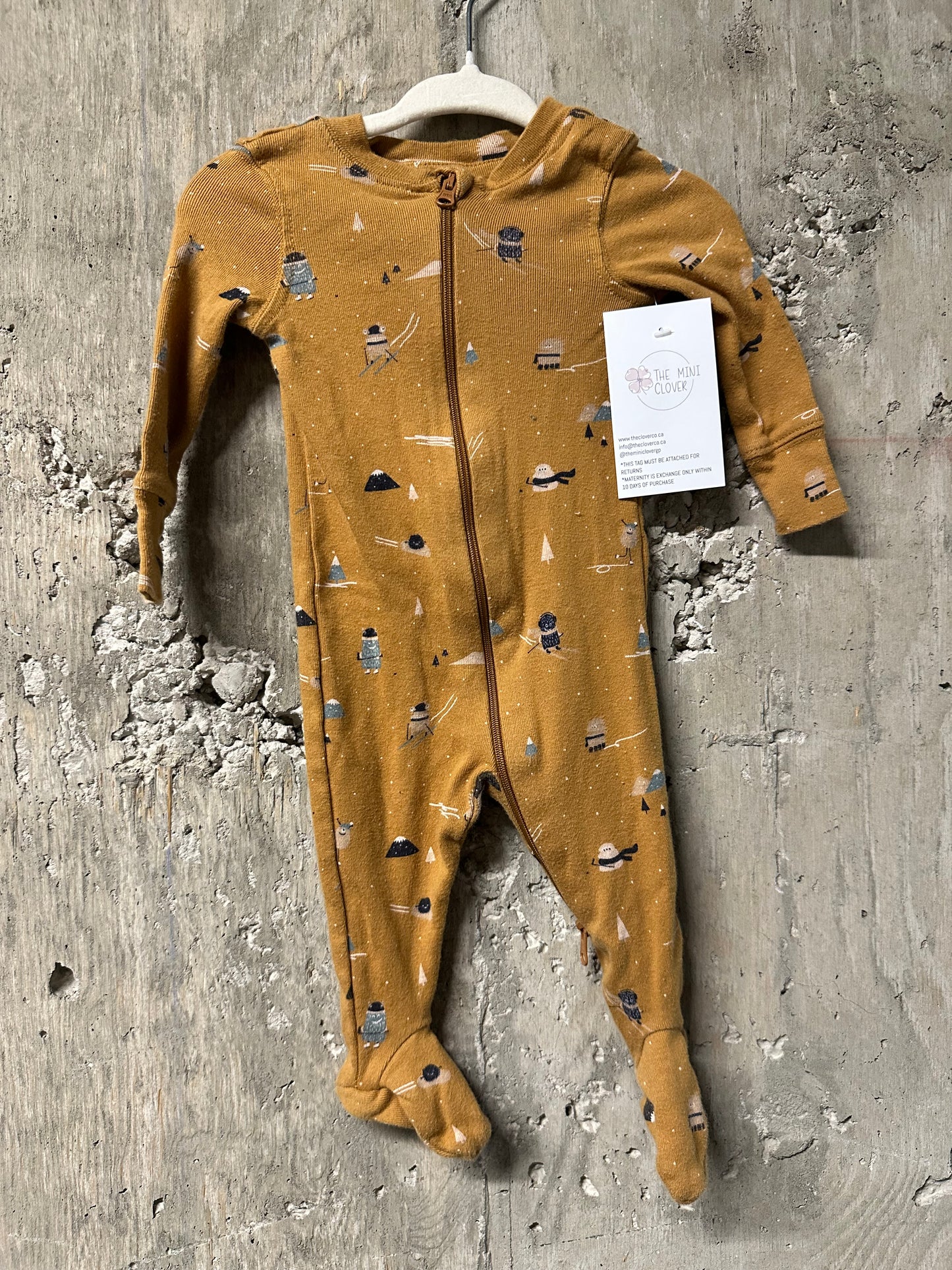 Rise Little Earthling Sleeper Sz 3/6m