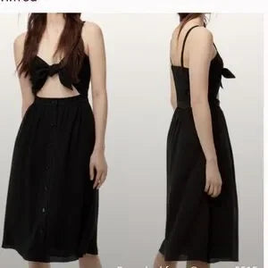 Wilfred Adelia Front Tie Dress Sz S