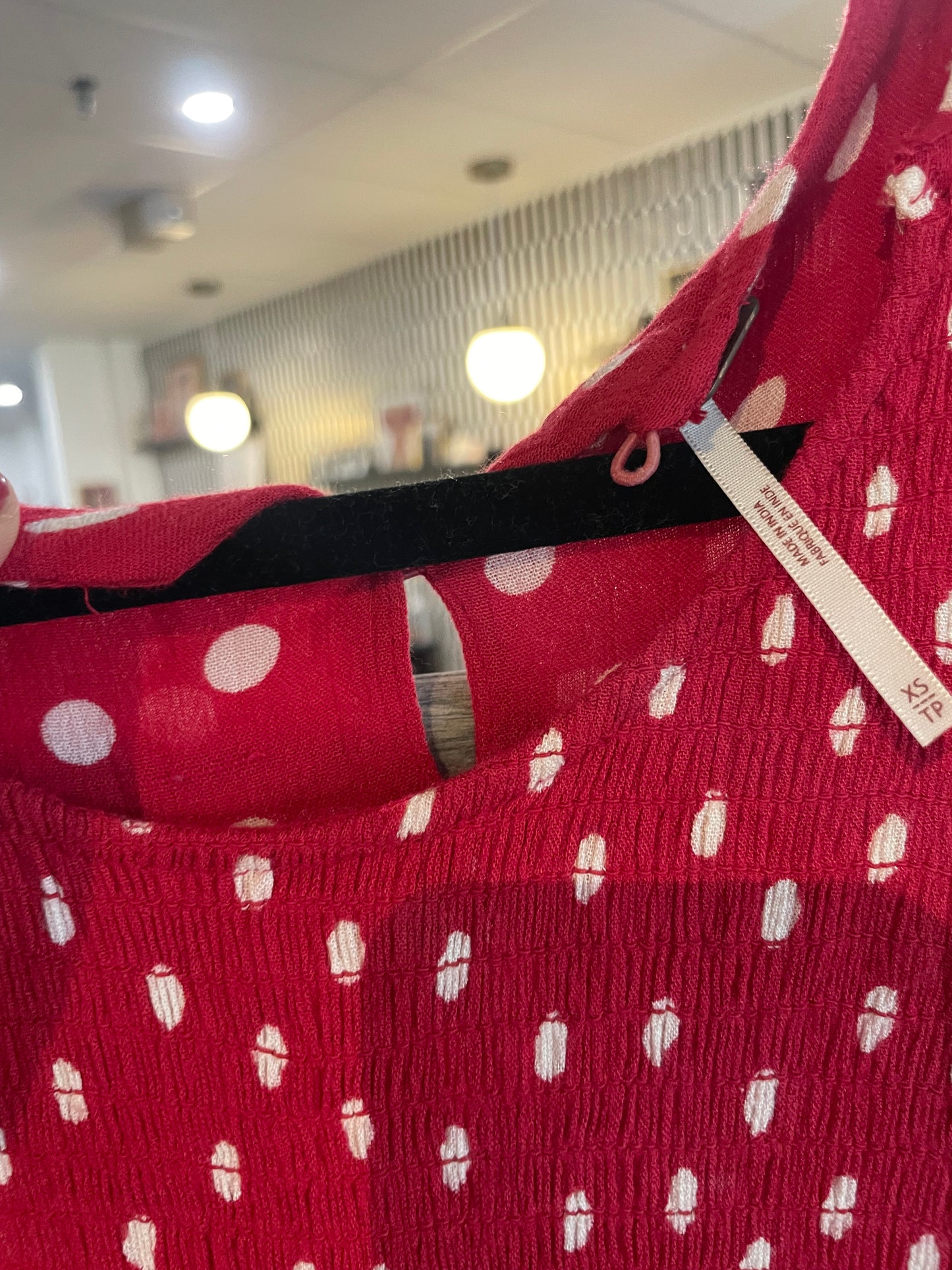 Free People Polka Dot Dress Sz XS