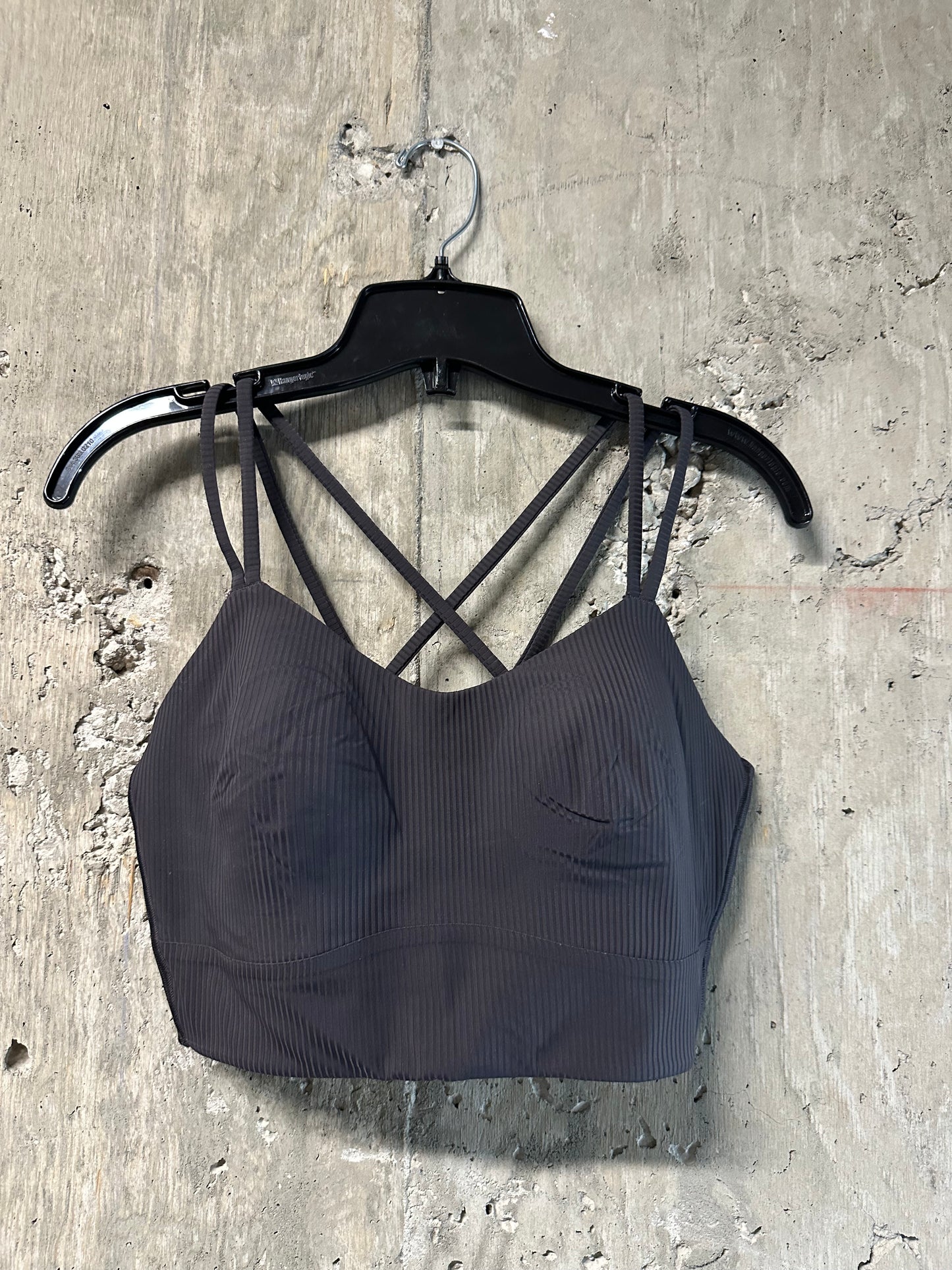 Like a Cloud Ribbed Longline Bra
Light Support, B/C Cup Espresso Sz 10