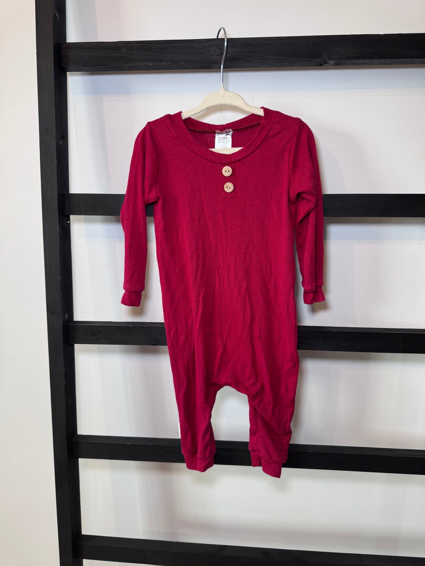 Bob’s Ribbed Romper - 9/12 Month