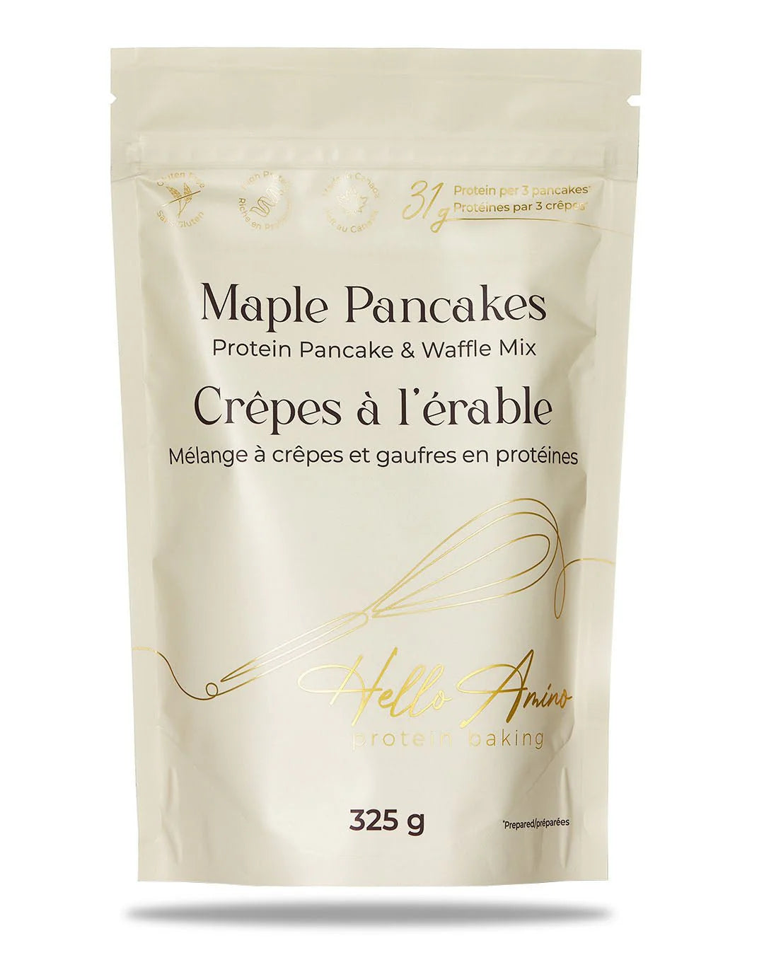 Hello Amino Maple Protein Waffle/Pancake Mix