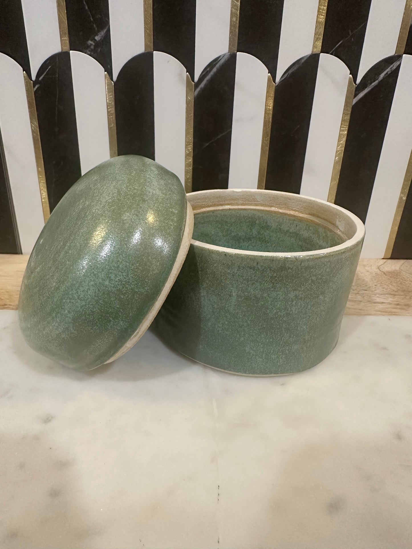 Pottery Storage Container