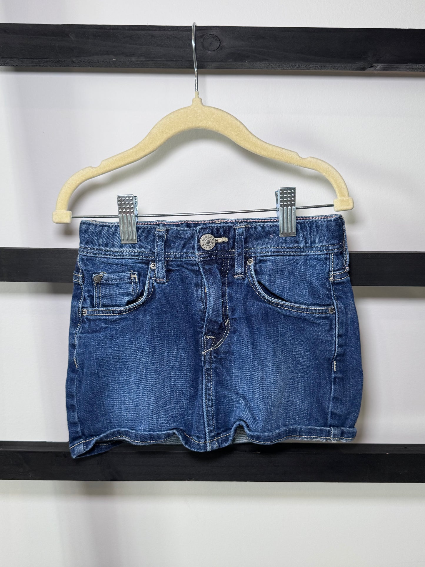 H&M Denim Skirt- 5/6 Yr